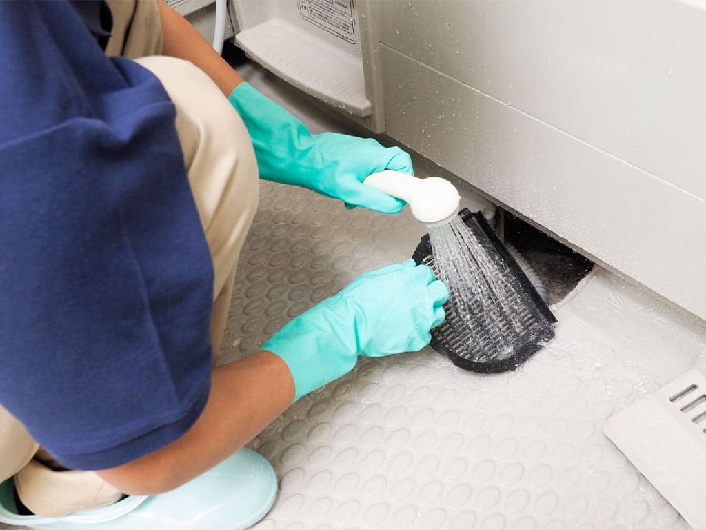 浴室のクリーニング